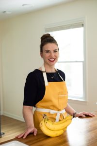 Ann Arbor, MI - May 5, 2020: Lacey-Jean Hard, author of ‘Cooking With Scraps’.
